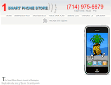 Tablet Screenshot of 1smartphonestore.com